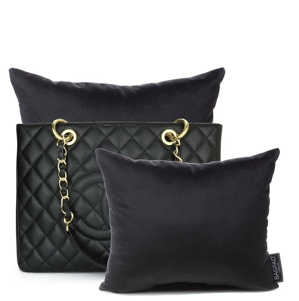 Black quilted effect bag with golden braided chain Olive leather